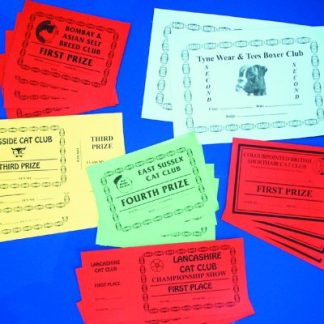 Prize Cards